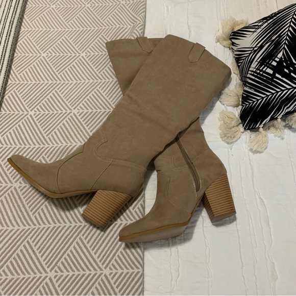 Ropa Western Knee High Boots - JustFab - Size 9 - Picture 4 of 11